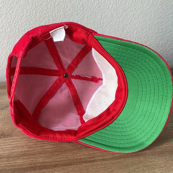 80s New England Patriots Vintage Corduroy NFL Snapback Hat – OS - Picture 7 of 8